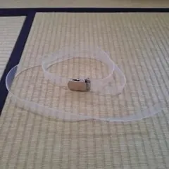 クリアベルト メタルバックル