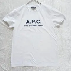 A.P.C. Tシャツ XS アーペーセー 刺繍 ロゴ シンプル カットソーのサムネイル