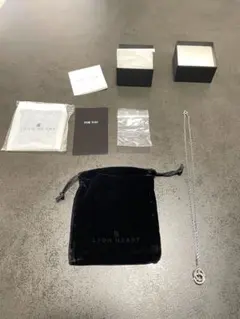 ライオンハート　LION HEARTダブル　リング　ネックレス　シルバー