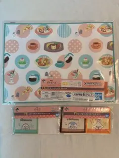 ポケピース　一番くじ　H賞　ランチグッズアソート　ランチョンマット　コースター