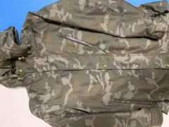 WHOLE9 ニコル　ブルゾン　迷彩　カモフラージュ柄