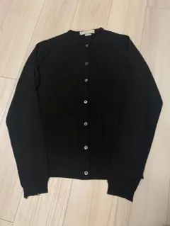 JOHN SMEDLEY ジョンスメドレー 秋冬 クルーネックカーディガン 黒