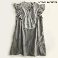 COSMIC WONDER シルク混 デイドレス チュニックワンピース フリルのサムネイル