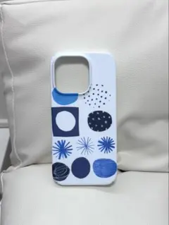 iPhone14pro スマホケース スマートケース　ブルー