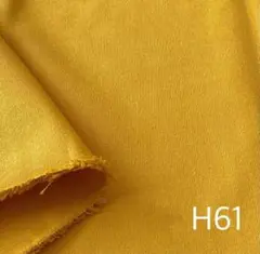 Z4【アウトレット品】生地 11号帆布 H61マスタード 長さ1m幅1.45m