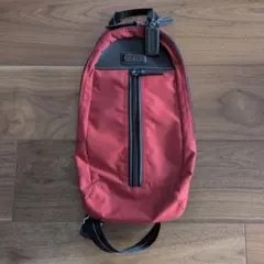 COACH コーチ ボディバッグ ワンショルダーバッグ ナイロン レッド 赤