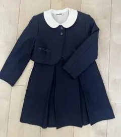美品☆ファミリアお受験アンサンブル（ブラウス110センチ付き）120センチ familiar お受験アンサンブル&ブラウスセット120cm 現行品 - メルカリ