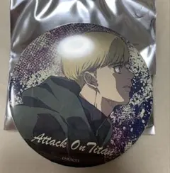 新品】 進撃の巨人 アルミン 缶バッジ 線画 原画 - メルカリ