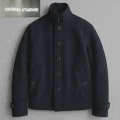 ウールメルトン マリンコート　ジャーナルスタンダード 　ネイビー　L