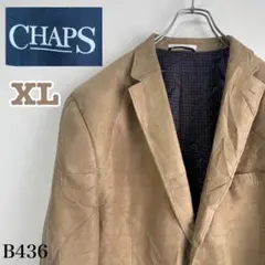 メンズ　アウター　テーラードジャケット　CHAPS ベージュ　無地　シンプルのサムネイル