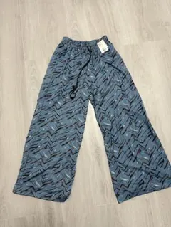 新品　BAYFLOW リラックスパンツ　水色
