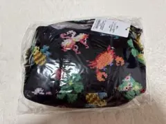フェイラー♡神崎恵さんコラボ　手付きポーチネイビー　新品のサムネイル