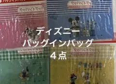 ディズニー　ビニール製　バッグインバッグ　４点　コンプ　新品未開封　キリン