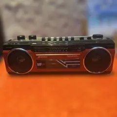 SANSUI ラジカセ 黒・赤　Bluetooth SDカードプレーヤーのサムネイル