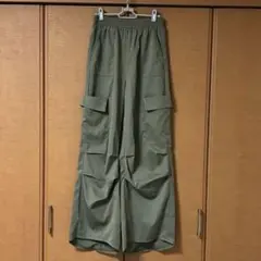 ワイド ワークパンツ