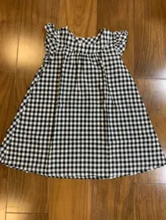 ブリーズ ギンガムチェック ワンピース チュニック