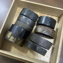 最終価格。縁頭 コレクション12点 鉄地 彫金 骨董 鍔 日本刀 江戸時代