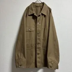 UNIQLO ユニクロ ユーティリティジャケット ブラウン XL ゆったり
