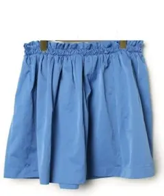 ザラ　ZARA　ブルー　スカート　青　ウエストゴム　ザラウーマン
