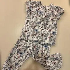 GAP 花柄パジャマセット S (5-6歳)