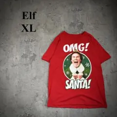 【Elf】エルフ（XL）ムービーT＊クリスマス＊サンタ＊コメディ＊フォトT＊赤