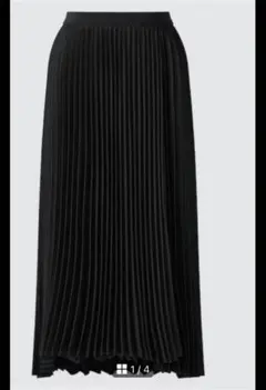 UNIQLO × Theory プリーツラップスカート S ブラック
