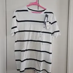 TOMMY HILFIGER ストライプ Tシャツ MD