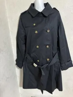 earth music&ecology 紺トレンチコート新品　アースミュージック