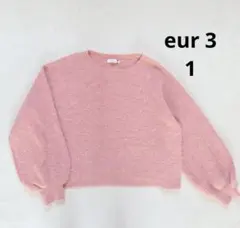エウルキューブ eur3 ニット クルーネック プルオーバー 1 ピンク系のサムネイル