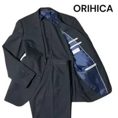オリヒカ ブラック スーツセットアップ 背抜き センターベント A4
