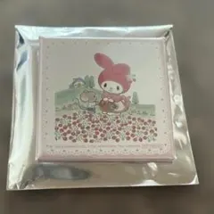 マイメロディカフェ ～ハートフルパーティ～ スクエア缶バッジ