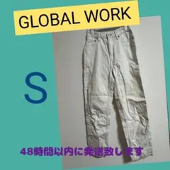 GLOBAL WORK グローバルワーク デニム ホワイト sizeS綿100%