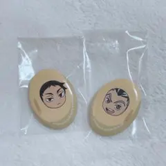 ハイキュー木兎 赤葦 缶バッジ 2個セット