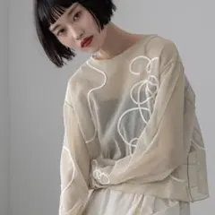 LOWRYS FARM エンブロイダリープルオーバーＬＳ