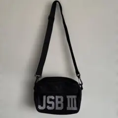 JSB III ショルダーバッグ 黒 メッシュ