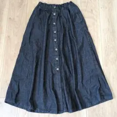 AMERICAN HOLIC デニムスカート F 前ボタン フレア