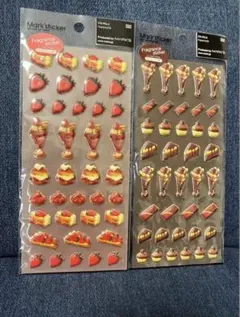 【当時物】 香り付きシール マシュマロシール ボンボンドロップシール 平成レトロ