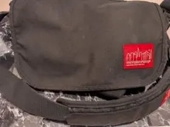 Manhattan Portage ブラックメッセンジャーバッグ