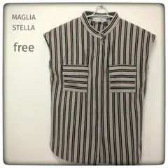 日本製品 Maglia Stella 五分袖 トップス ブラック - メルカリ