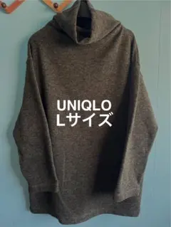 ユニクロ　レディース　タートルネック長袖トップス　Lサイズ