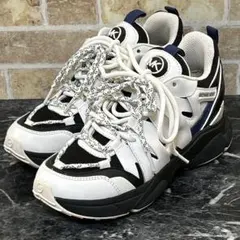 【980】✨美品✨MICHAEL KORS スニーカー ブラック　ホワイト