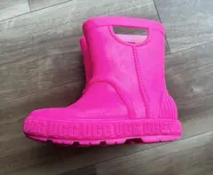 UGG キッズ レインブーツ ピンク　16cmのサムネイル