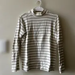 ストライプ 長袖カットソー 150