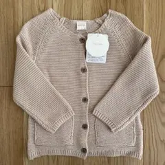 【新品未使用】tete a tete ニットカーディガン 90cm