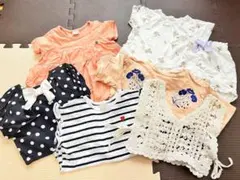 プティマイン 女の子 夏服 まとめ売り 80 90 半袖 保育園　安い　可愛い