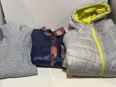 キッズ　ダウン？ジャケット等まとめて