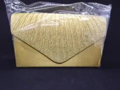 パーティーバッグ 2way ショルダークラッチバッグ 黄色