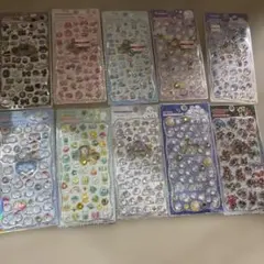 KAMIO JAPAN プチドロップシール プチドロ　シマエナガ　みずいろのサムネイル