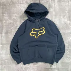 00s FOX racing akimbo like logo hoodie