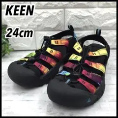 KEEN キーンニューポートレトロサンダル マルチカラー アウトドア 24cm